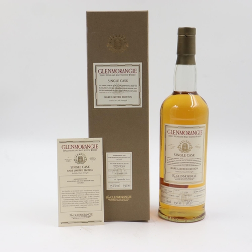 157 - Glenmorangie 1995 single cask 3170 Scotch whisky, bottled at cask strength 59.6 vol, 75cl, 63/297, w... 