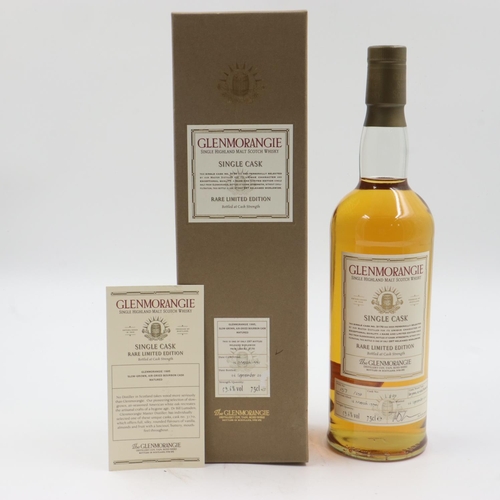 158 - Glenmorangie 1995 single cask 3170 Scotch whisky, bottled at cask strength 59.6 vol, 75cl, 63/297, w... 