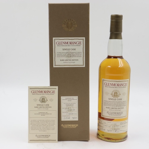 160 - Glenmorangie 1995 single cask 3170 Scotch whisky, bottled at cask strength 59.6 vol, 75cl, 63/297, w... 