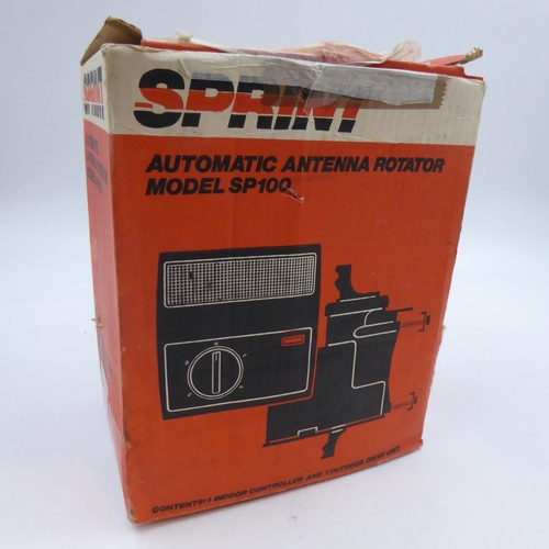 422 - Sprint automatic antenna rotator, model SP100. Not available for in-house P&P