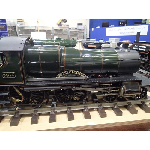 2113 - Live steam 3.5inch gauge, Don Young design County Carlow, coal fired, finished as 3814, County of Ch... 