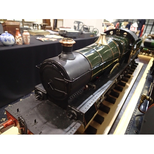 2113 - Live steam 3.5inch gauge, Don Young design County Carlow, coal fired, finished as 3814, County of Ch... 