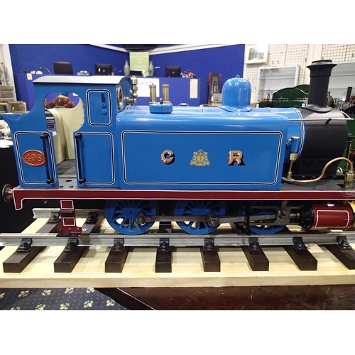 2114 - Live steam 3.5inch gauge Rob Roy Caledonian dock tank, Martin Evans design, coal fired, finished in ... 