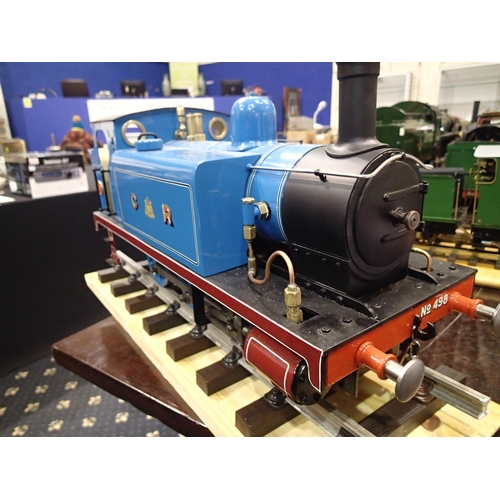 2114 - Live steam 3.5inch gauge Rob Roy Caledonian dock tank, Martin Evans design, coal fired, finished in ... 