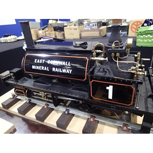 2115 - Live steam 5inch gauge, Gemma, David Malcolm design, Neilson coffee pot, finished in lined black, Ea... 