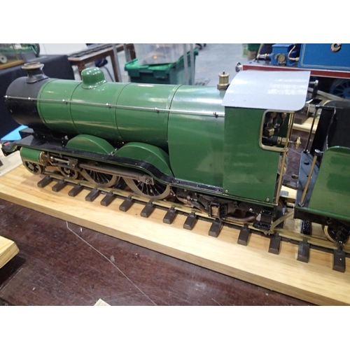 2118 - Live steam 2.5inch gauge, Ayesha, LBSC design Atlantic, finished in Southern green, copper boiler, n... 