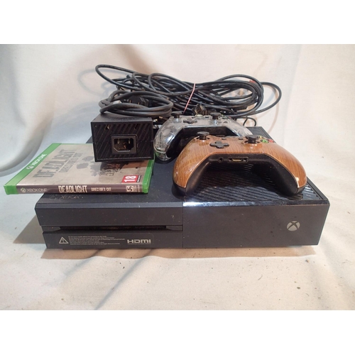 2127 - Xbox One console with PSU, 2 control pads, Deadlight game and other cables. Tested and working. UK P... 