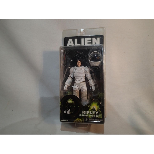 2130 - Neca Alien Ripley (compression suit) MLB. UK P&P Group 2 (£20+VAT for the first lot and £4+VAT for s... 