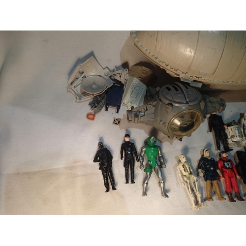 2179 - 14 unboxed original Star Wars figures in VG condition (Luke Skywalker has a gnawed foot), Rebel Tran... 