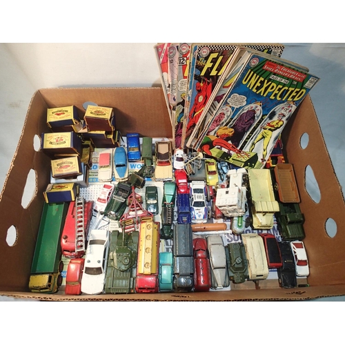 2182 - Approx. 40 unboxed diecast models by Corgi, Dinky & Matchbox. Items are in playworn condition. A sma... 