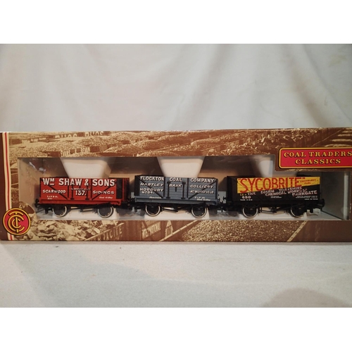 2311 - Bachmann 33-033 Coal Trader Classics, set of three Yorkshire related wagons, neat mint, storage wear... 