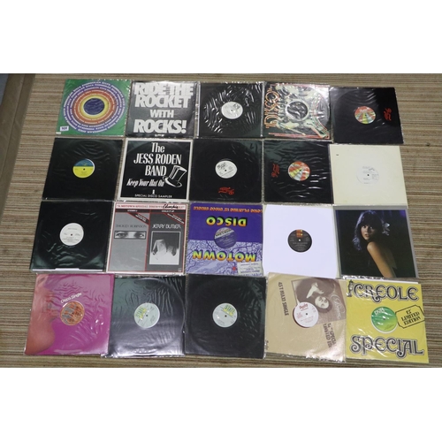 806 - Twenty mixed disco/Funk 12 inch singles including promos. UK P&P Group 4 (£25+VAT per lot)