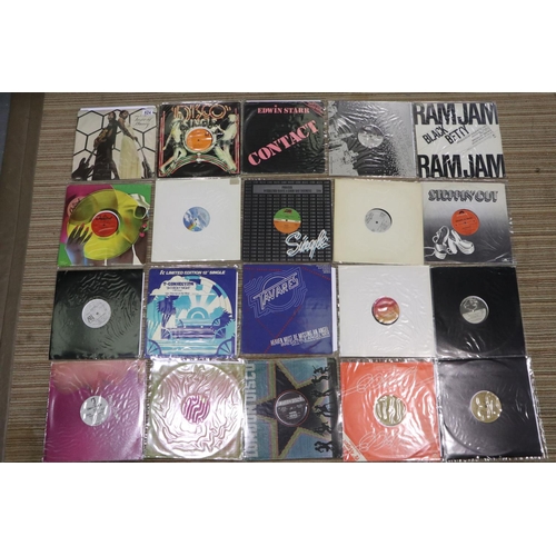 824 - Twenty classic Disco 12 inch singles including promos. UK P&P Group 4 (£25+VAT per lot)