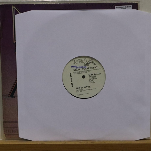 831 - State Department, Slow Love, 12 inch promo in very good condition, very scarce. UK P&P Group 1 (£16+... 