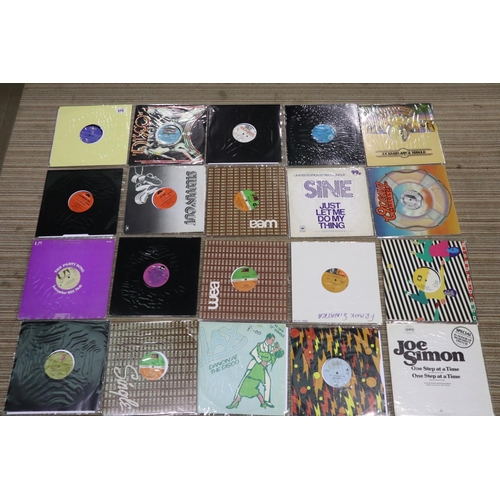 848 - Twenty mixed Disco/Funk 12 inch singles including promos. UK P&P Group 4 (£25+VAT per lot)