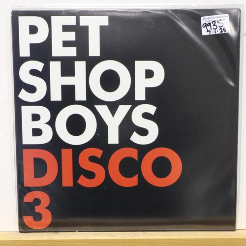 993S - Pet Shop Boys Disco 3, double LP, near mint. UK P&P Group 1 (£16+VAT for the first lot and £2+VAT fo... 