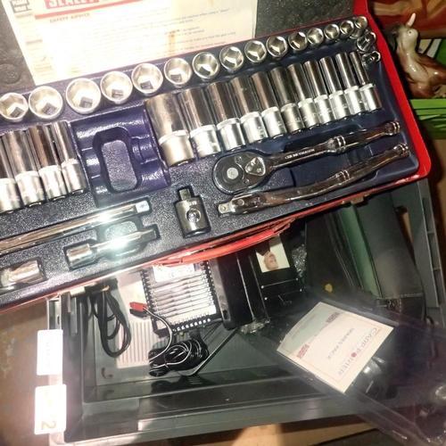 1937 - Mixed tools to include a socket set. Not available for in-house P&P