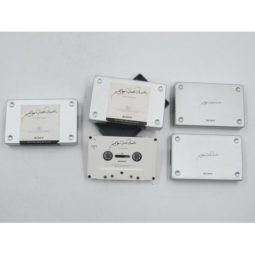 998 - Four Sony Super Metal Master cassettes, c90 x2 and c60. UK P&P Group 2 (£20+VAT for the first lot an... 