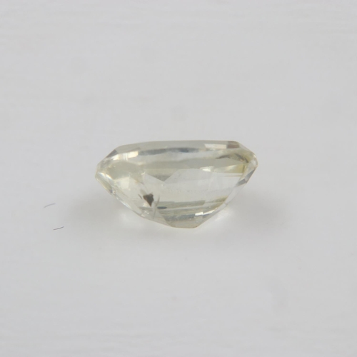 70 - Natural loose yellow sapphire, oval cut, 1.19cts. UK P&P Group 0 (£6+VAT for the first lot and £1+VA... 