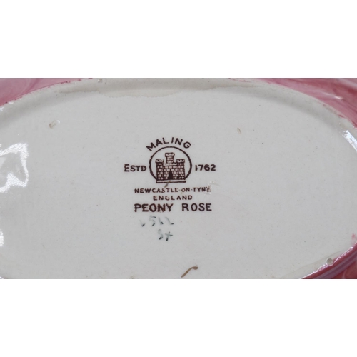 188 - Two Maling lustre dishes, no cracks or chips. UK P&P Group 3 (£30+VAT for the first lot and £8+VAT f... 