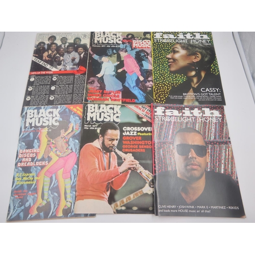 338 - Mixed music magazines, mostly late 1970s. Not available for in-house P&P