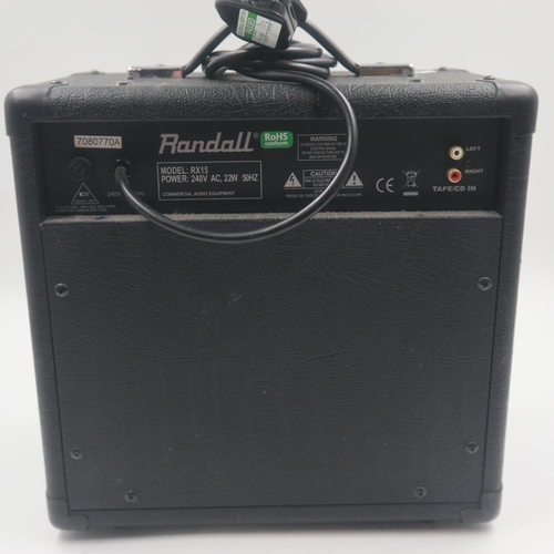 357 - Randall RX15 guitar amplifier. Not available for in-house P&P