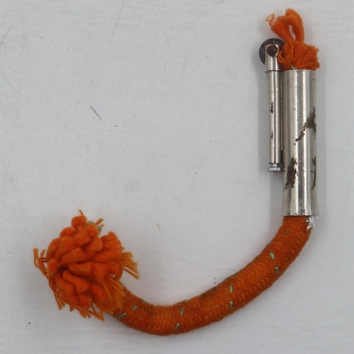 2035 - WWI British Rope Lighter. Used for lighting No15 Ball Grenades and similar, with later rope wick. UK... 