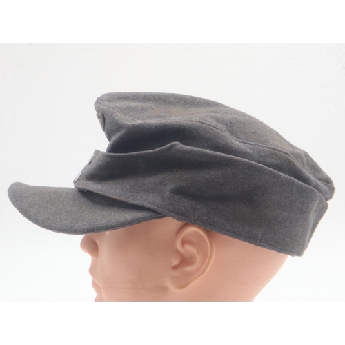 2091 - WWII German Luftwaffe NCOs M43 Cap. UK P&P Group 2 (£20+VAT for the first lot and £4+VAT for subsequ... 