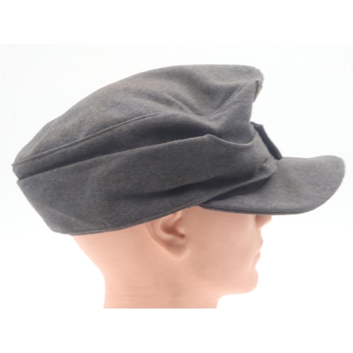 2091 - WWII German Luftwaffe NCOs M43 Cap. UK P&P Group 2 (£20+VAT for the first lot and £4+VAT for subsequ... 