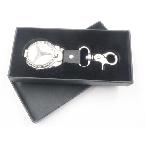 41 - Mercedes-Benz Collection fob watch, boxed. UK P&P Group 1 (£16+VAT for the first lot and £2+VAT for ... 