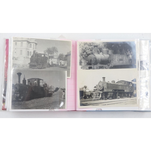 130 - Approximately 200 early train photographs. UK P&P Group 2 (£20+VAT for the first lot and £4+VAT for ... 