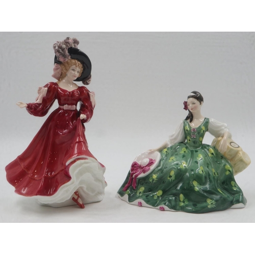 136 - Two Royal Doulton figurines, Elyse HN2474 and Patricia HN3365, all boxed. UK P&P Group 3 (£30+VAT fo... 