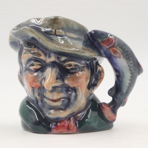 195 - Royal Doulton miniature Toby jug, The Poacher colourway, no cracks or chips. UK P&P Group 1 (£16+VAT... 