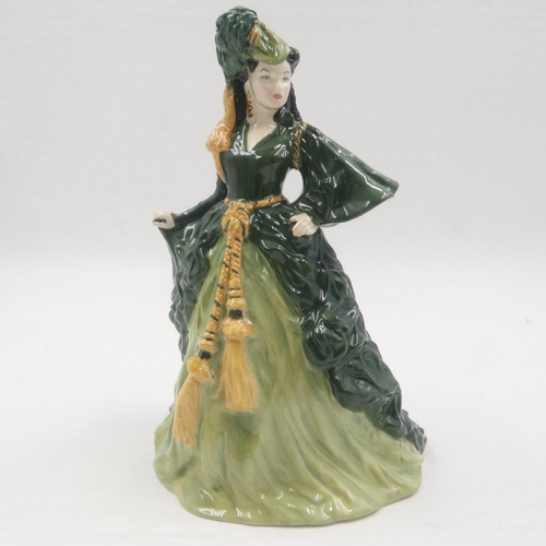 224 - Royal Doulton numbered limited edition figurine Scarlett O'Hara HN4200, boxed with certificate. UK P... 