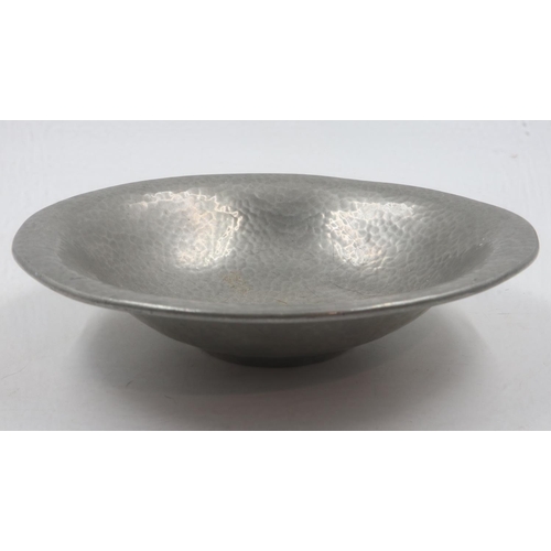 265 - Tudric hammered pewter bowl, stamped 01354 to base, D: 17cm. UK P&P Group 1 (£16+VAT for the first l... 