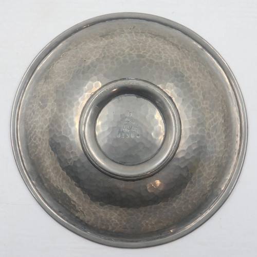 265 - Tudric hammered pewter bowl, stamped 01354 to base, D: 17cm. UK P&P Group 1 (£16+VAT for the first l... 