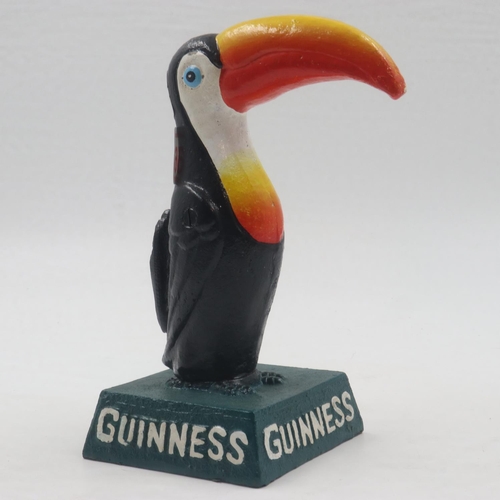 267 - Cast Guinness toucan, H: 20 cm. UK P&P Group 1 (£16+VAT for the first lot and £2+VAT for subsequent ... 