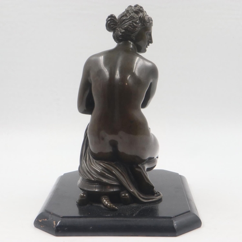 269 - Early 20th century bronze figure of the Crouching Venus, after Antoine Coysevox (French, 1640-1720),... 