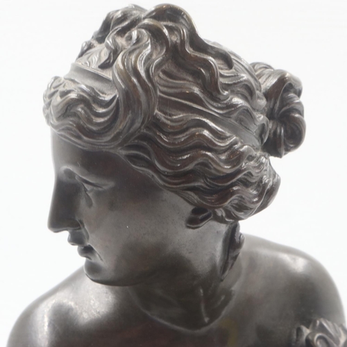 269 - Early 20th century bronze figure of the Crouching Venus, after Antoine Coysevox (French, 1640-1720),... 