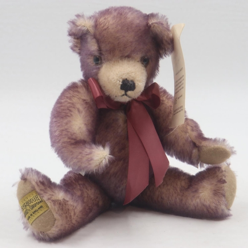 273 - Merrythought limited edition Mohair 'Lavender' bear, 304/500, with all tags. H: 28cm. UK P&P Group 1... 