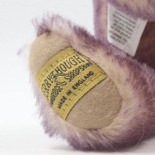 273 - Merrythought limited edition Mohair 'Lavender' bear, 304/500, with all tags. H: 28cm. UK P&P Group 1... 