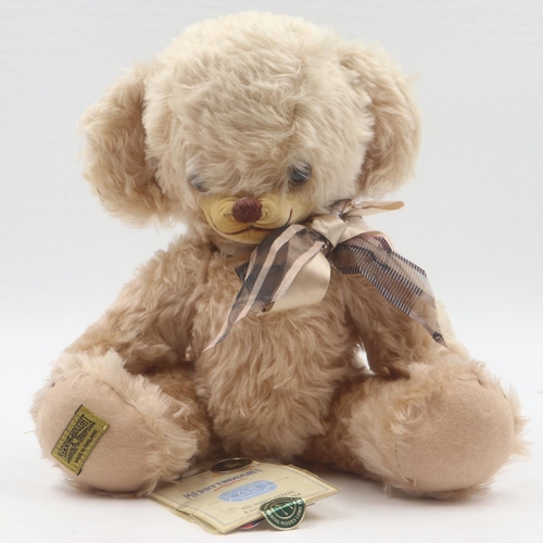 275 - Merrythought 'Corn Silk' T150W Cheeky Bear, 65th Anniversary limited edition 324/1000, with all tags... 