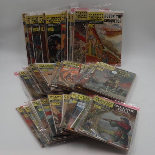 292 - Classics Illustrated UK comics 101-200 no doubles 46 comics. UK P&P Group 3 (£30+VAT for the first l... 