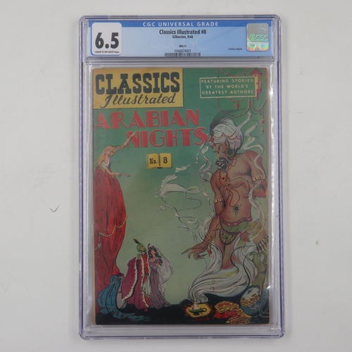 297 - Slabbed Classics Illustrated UK comics number 8. UK P&P Group 3 (£30+VAT for the first lot and £8+VA... 