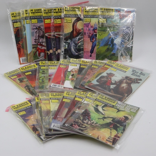 298 - 75 modern Classics Illustrated  comics, mainly UK. UK P&P Group 3 (£30+VAT for the first lot and £8+... 