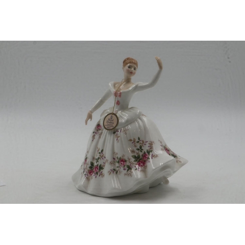 220 - Royal Doulton figurine, Shirley, boxed. UK P&P Group 2 (£20+VAT for the first lot and £4+VAT for sub... 