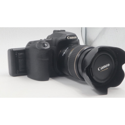 76 - Canon EOS 40D and EFS 17-85 mm USM lens. UK P&P Group 2 (£20+VAT for the first lot and £4+VAT for su... 