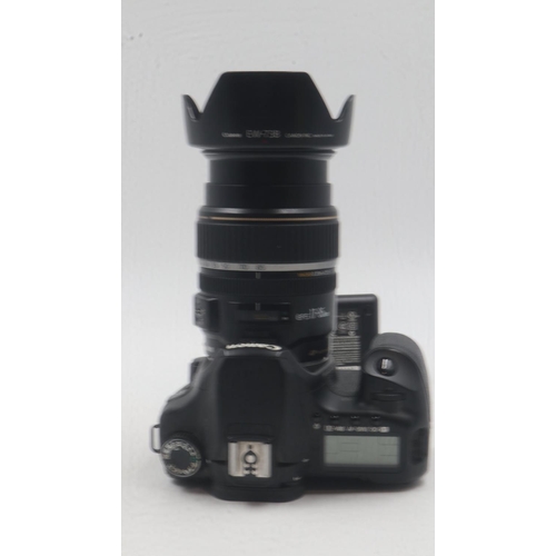 76 - Canon EOS 40D and EFS 17-85 mm USM lens. UK P&P Group 2 (£20+VAT for the first lot and £4+VAT for su... 