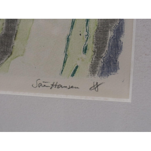 2014 - Søren Sterup-Hansen (Danish, 1943-2023): artist signed colour lithograph, dated 1988, image 60 x 48c... 