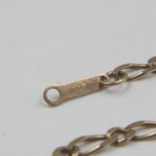 3 - 9ct gold neck chain, L: 51cm, 3.6g. UK P&P Group 0 (£6+VAT for the first lot and £1+VAT for subseque... 